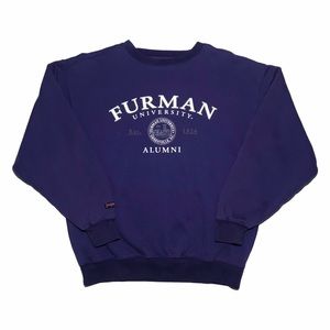 Vintage Jansport Furman University Crew Neck M